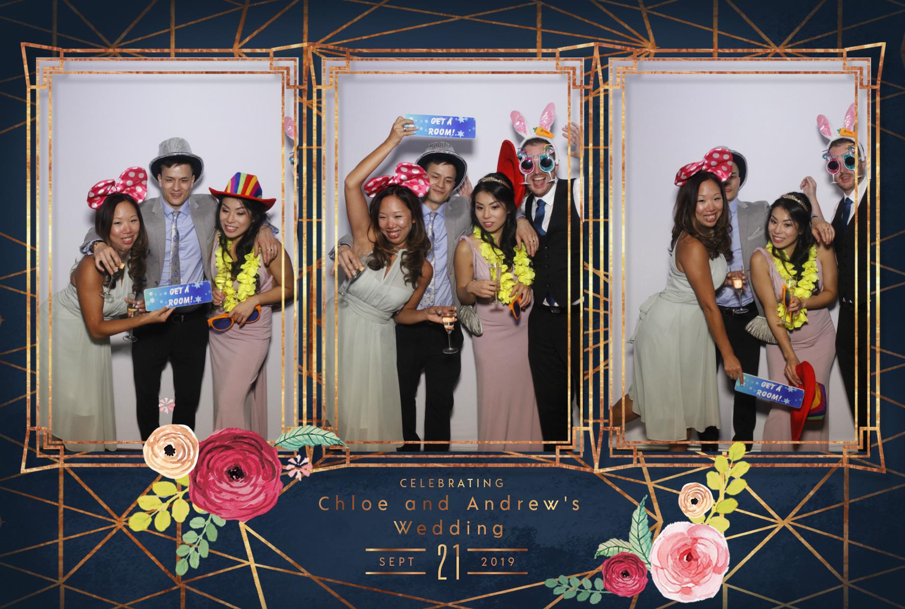 Chloe and Andrew's Wedding | View more photos from the event at gallery.myphotoboothexperience.co.uk/u/MyPhotoBoothExperienceLtd/Chloe-and-Andrews-Wedding